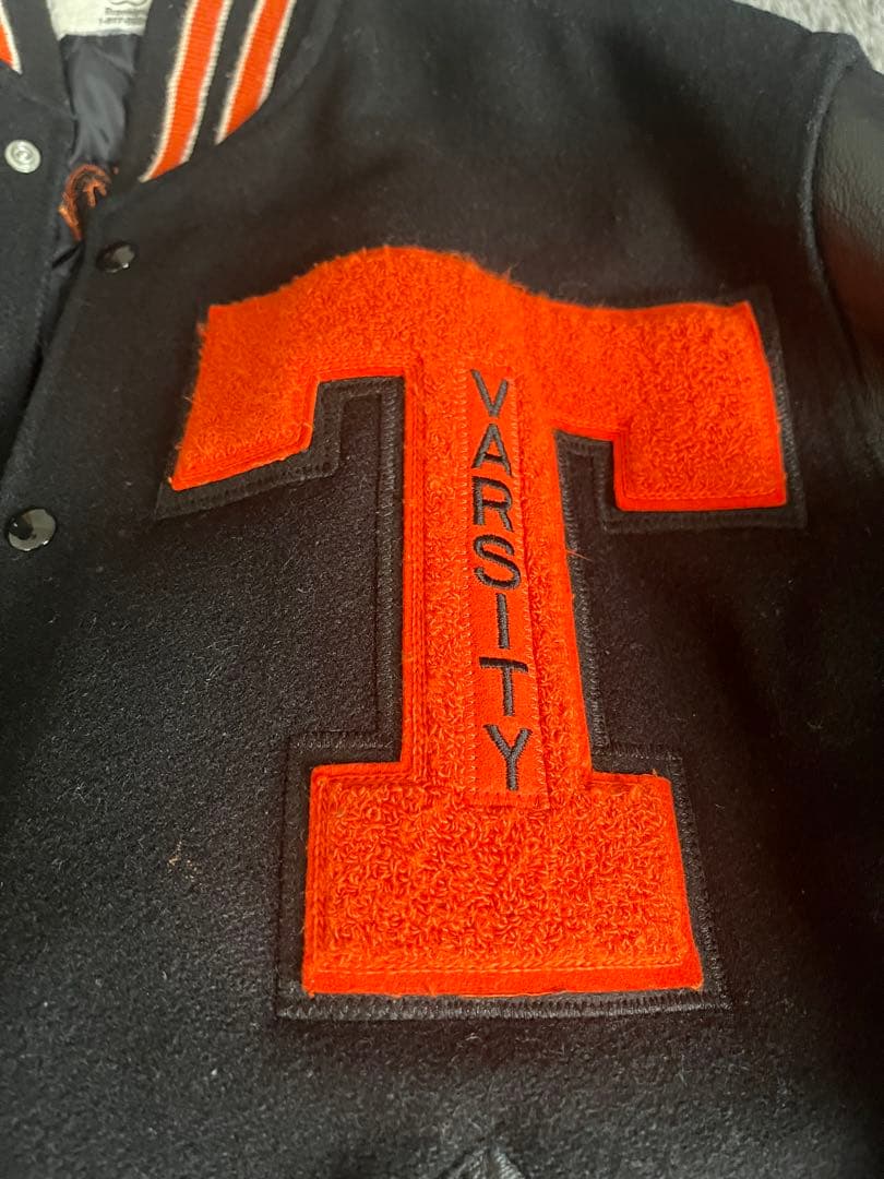 90's/90年代/DeLONG/デロング/スタジャン/黒