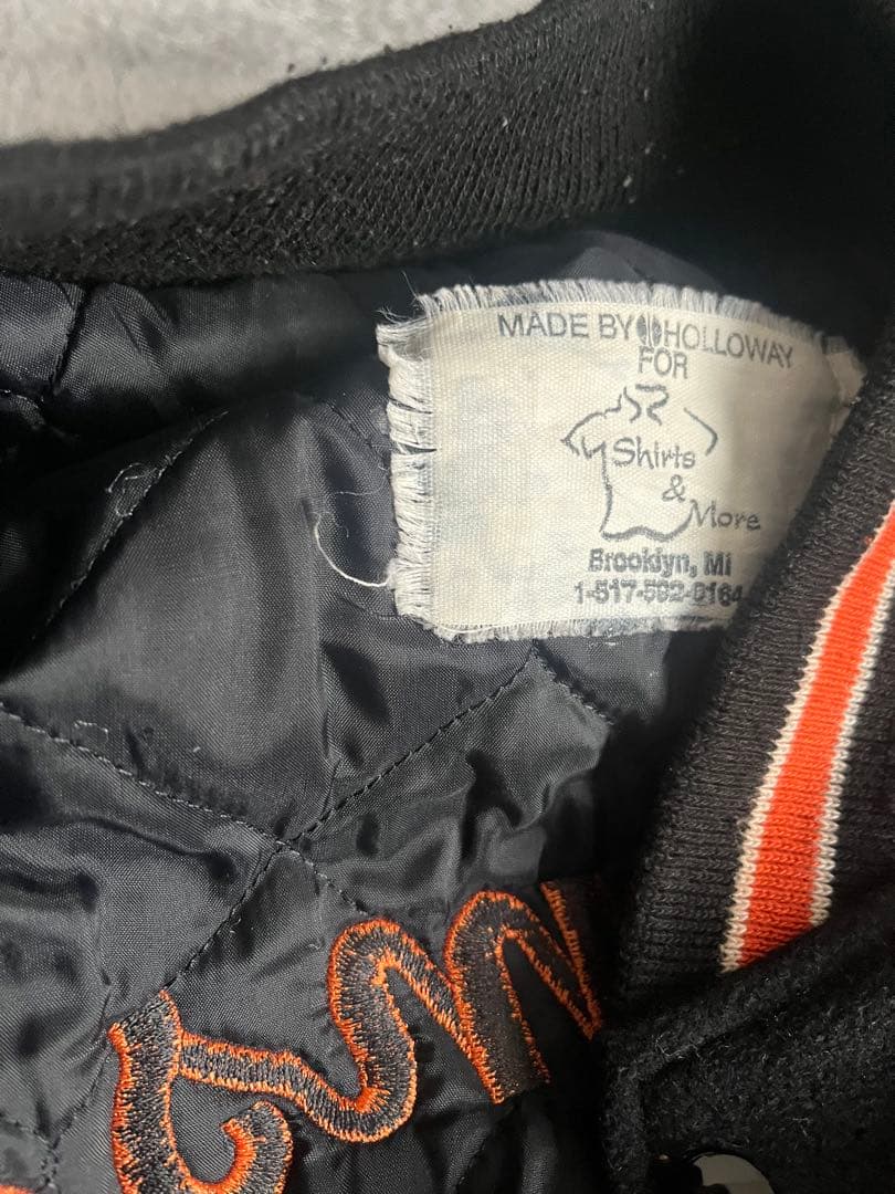 90's/90年代/DeLONG/デロング/スタジャン/黒