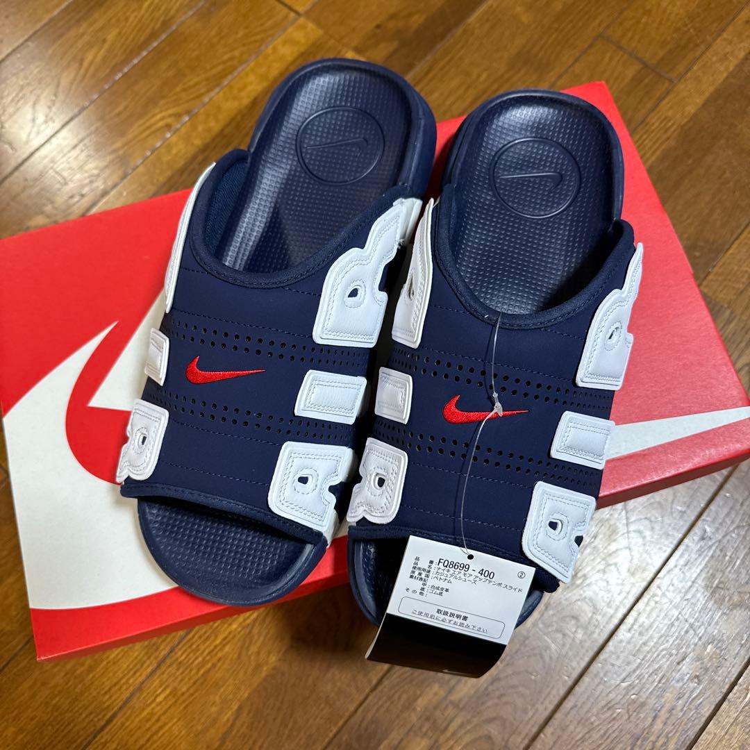 Nike AIR MORE UPTEMPO SLIDE 新品タグ付き
