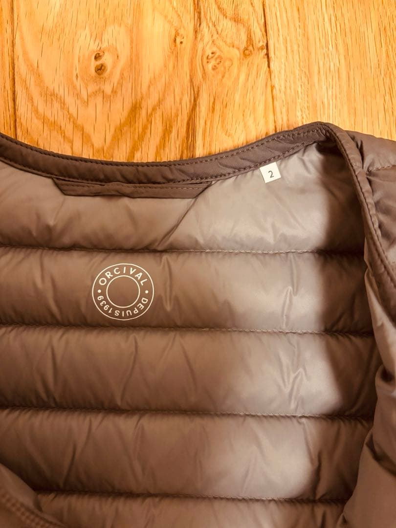 ORCIVAL (オーシバル/オーチバル) インナーダウンベスト