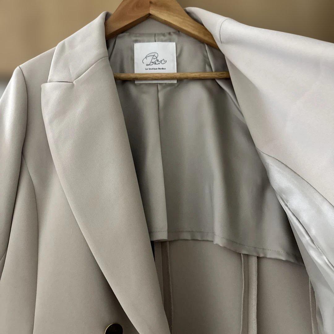 K*様 ラブティックボンボン　メタル釦ダブルジャケット