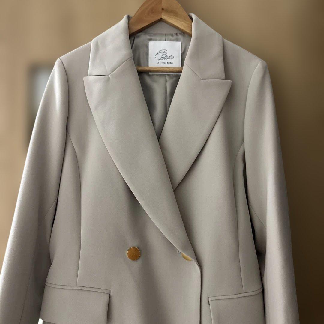 K*様 ラブティックボンボン　メタル釦ダブルジャケット