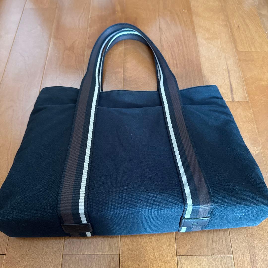 ♡ST♡様 ✨美品✨エルメス正規品トートバッグ✨ 黒キャンパス生地✖️レザー