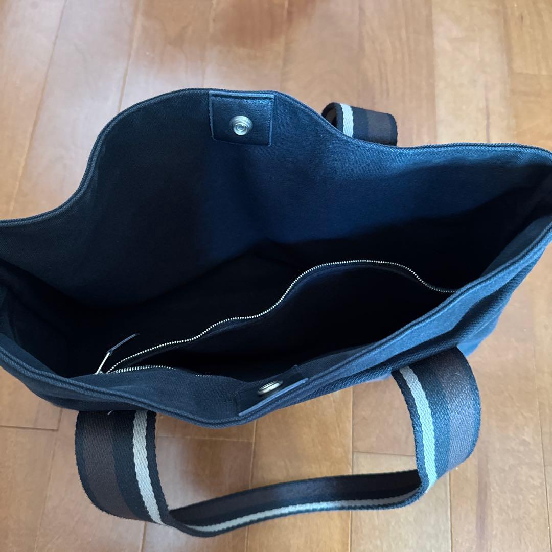 ♡ST♡様 ✨美品✨エルメス正規品トートバッグ✨ 黒キャンパス生地✖️レザー