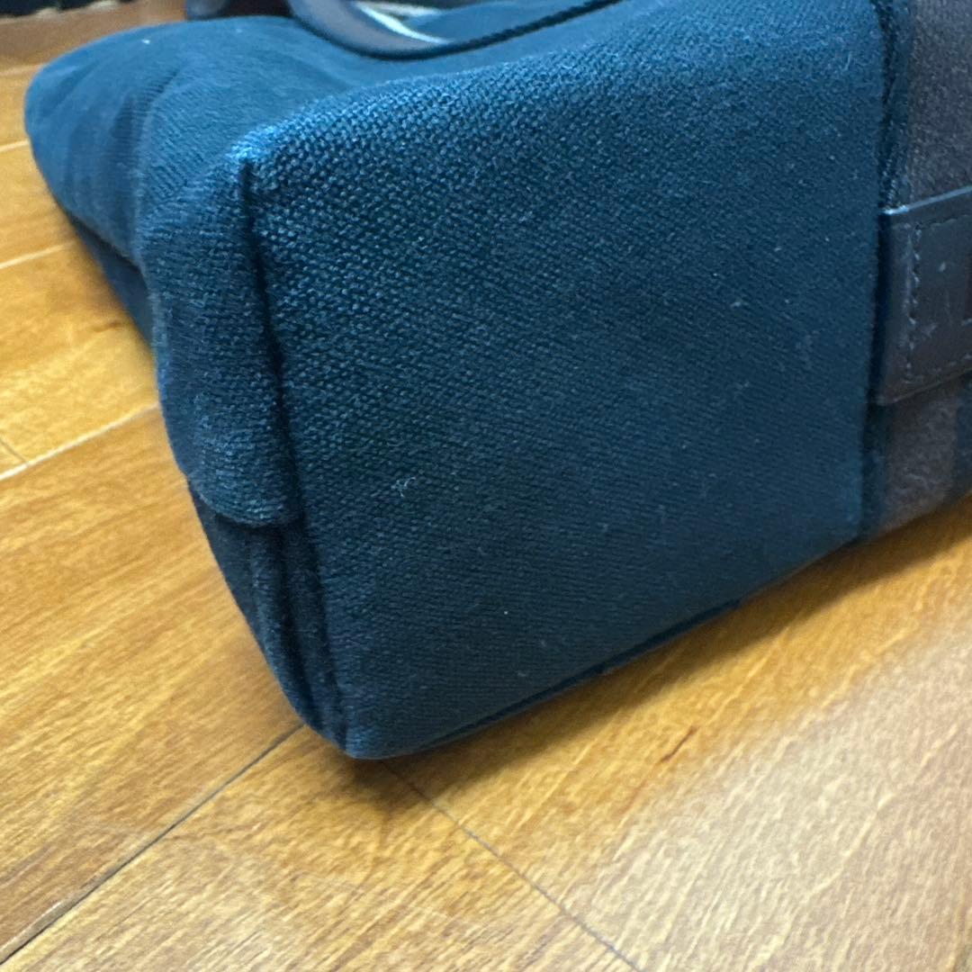 ♡ST♡様 ✨美品✨エルメス正規品トートバッグ✨ 黒キャンパス生地✖️レザー