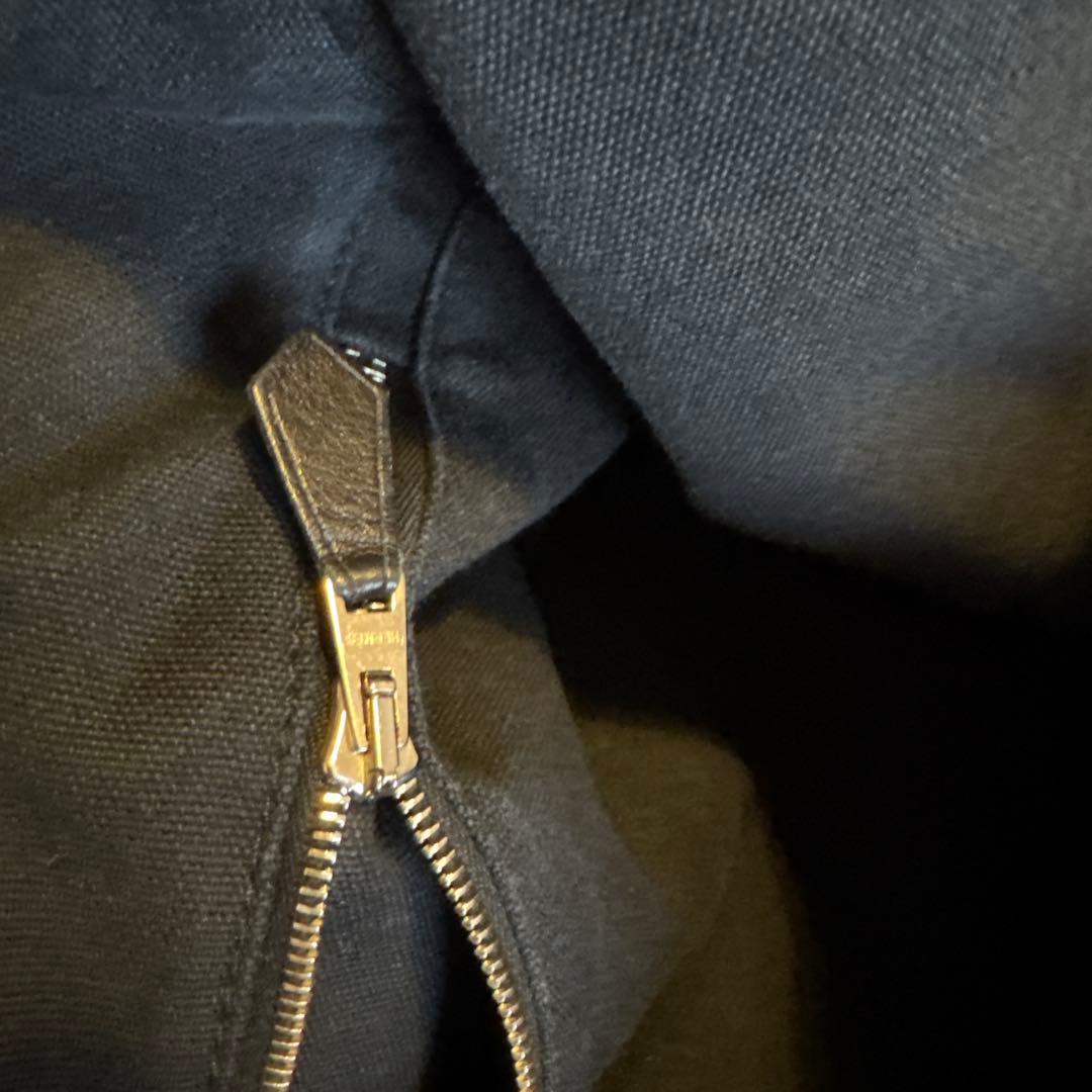 ♡ST♡様 ✨美品✨エルメス正規品トートバッグ✨ 黒キャンパス生地✖️レザー