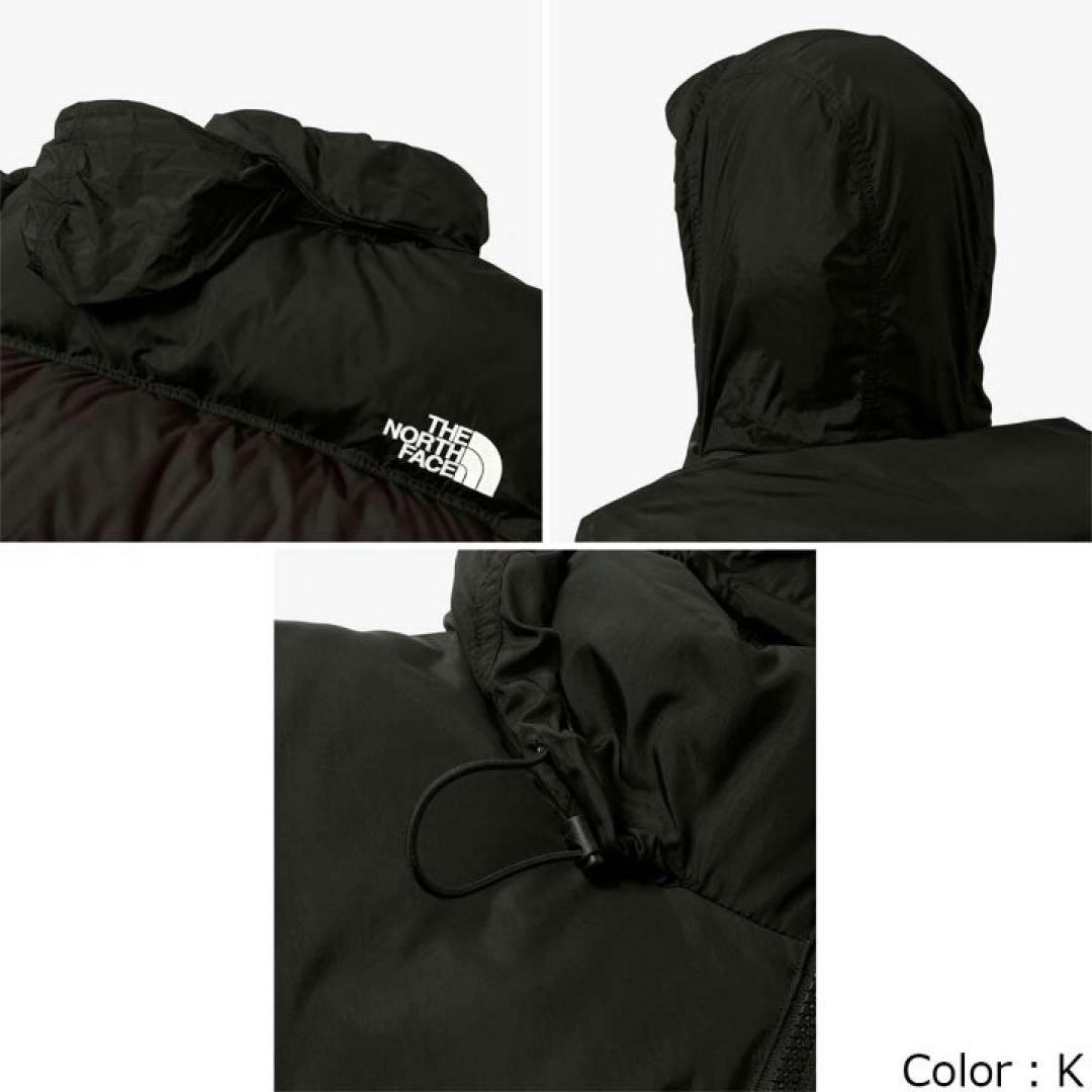 新品タグ付★レディースXL★ノースフェイス ヌプシベスト 黒
