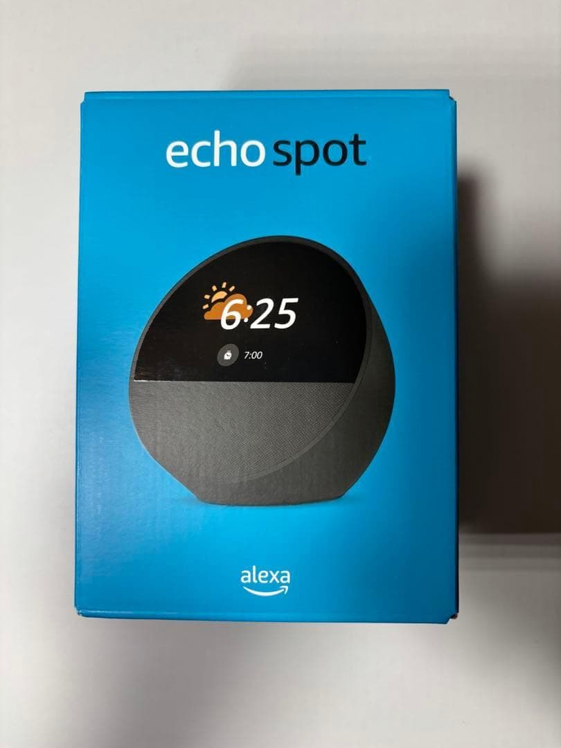 【新品・未開封】　amazon　アレクサ　エコースポット　echo spot