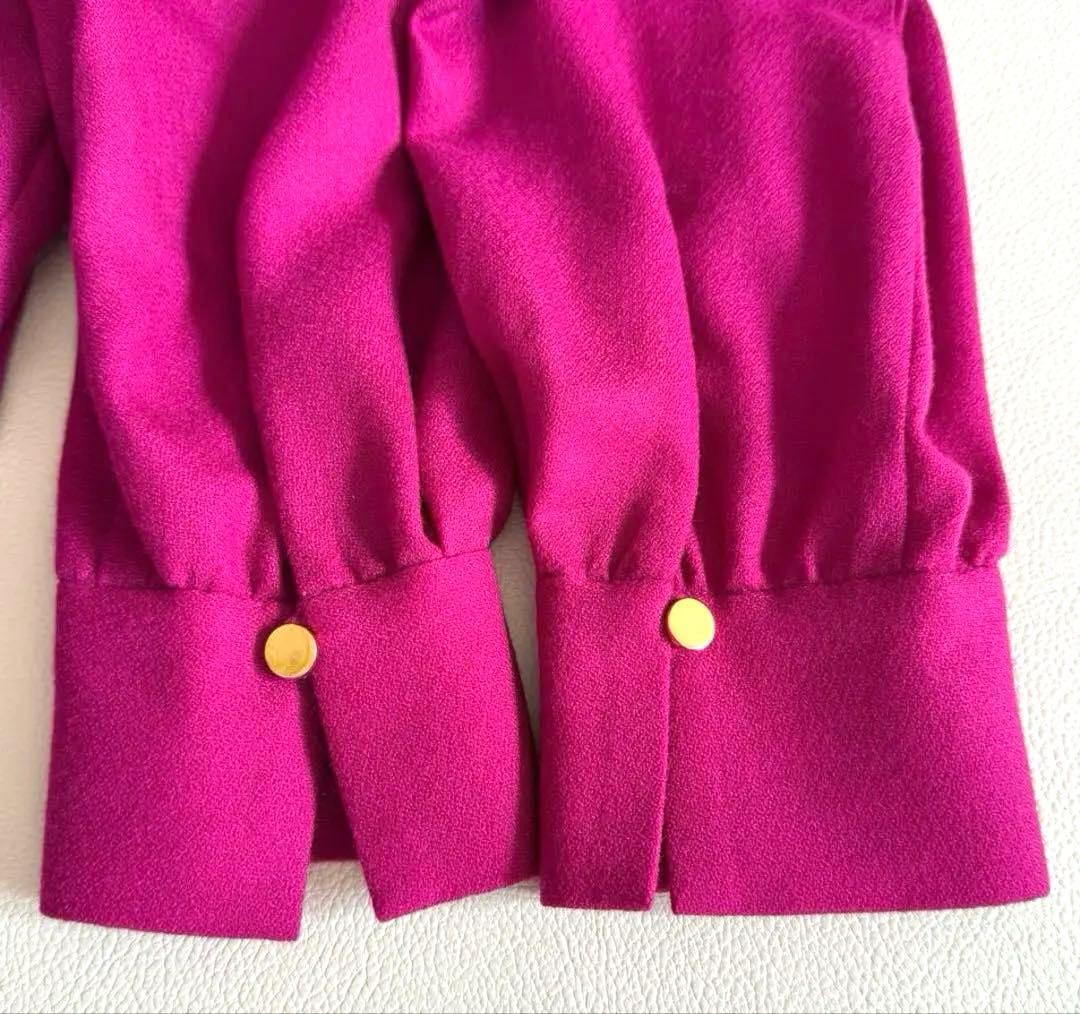 アナイ ソフトアムンゼン　タックフレアワンピース　ピンク　ネット完売商