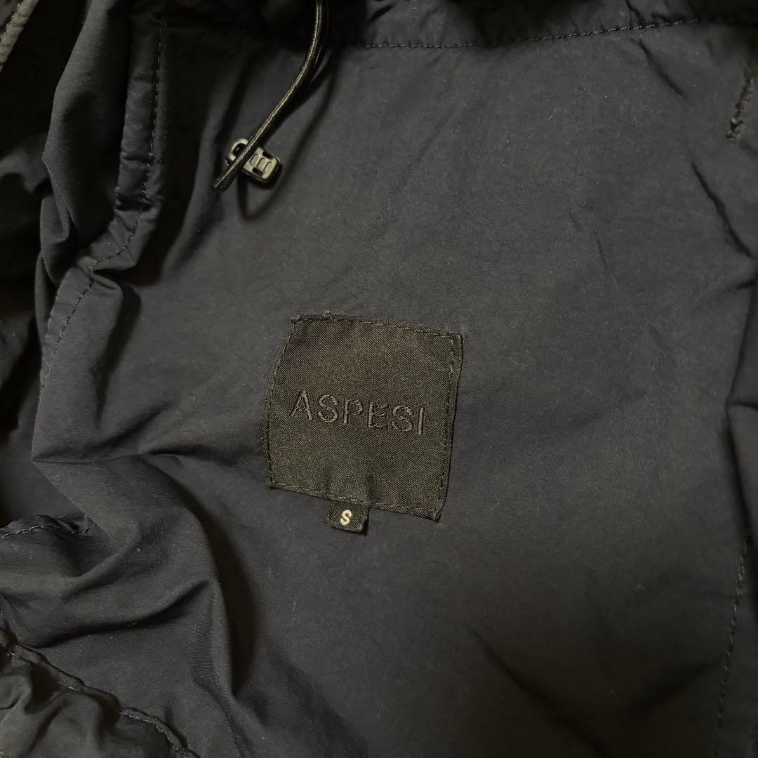 アスペジ ASPESI M-65ジャケットthemore ライナー付 Sネイビー