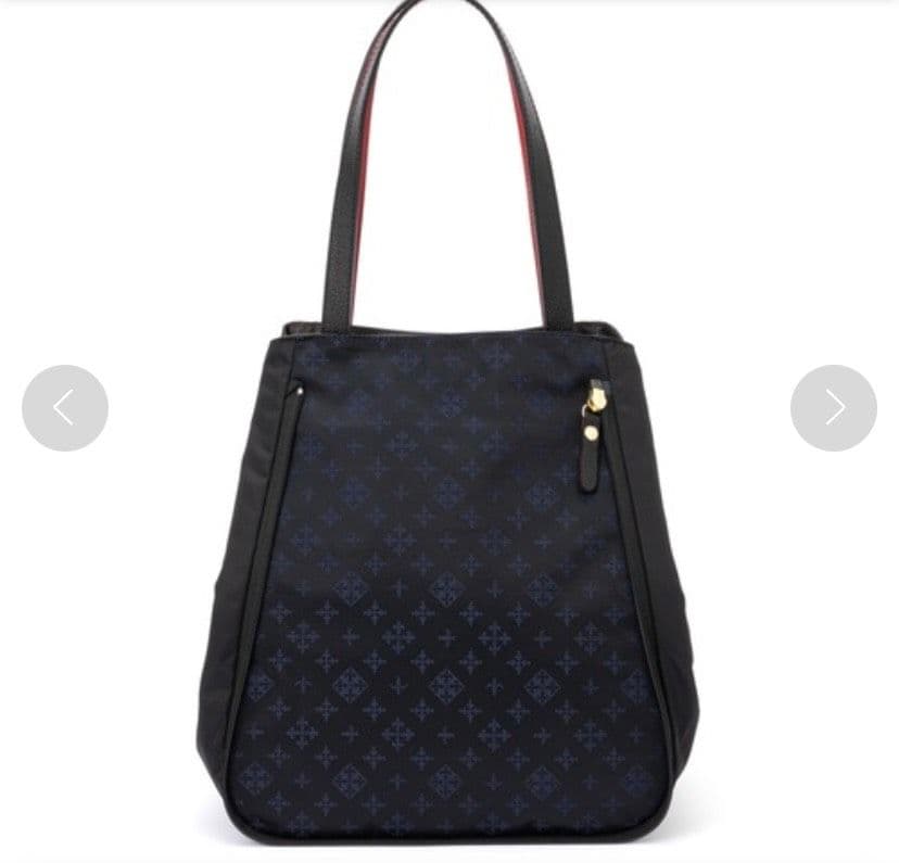 未使用品♡ラシット KAIKA トートバッグ♡モノグラム ナイロン ネイビー