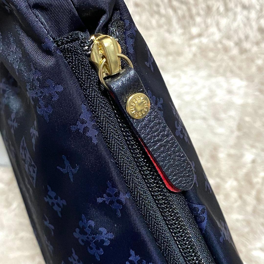 未使用品♡ラシット KAIKA トートバッグ♡モノグラム ナイロン ネイビー