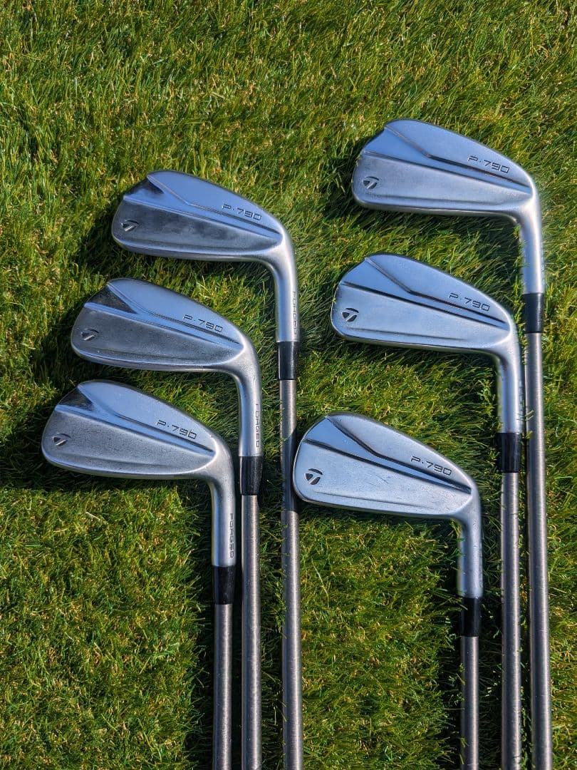 テーラーメイドP790 アイアン５〜P6本セット スチールファイバー i95S