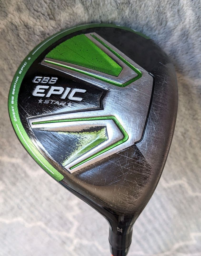 キャロウェイ GBB EPIC STAR 7w 21° ATTASリシャフト