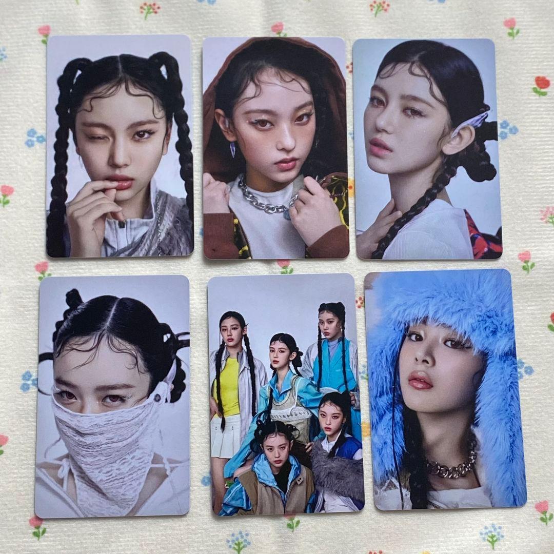 NJZ 香港 ライブ Newjeans complexcon 限定トレカ 6枚