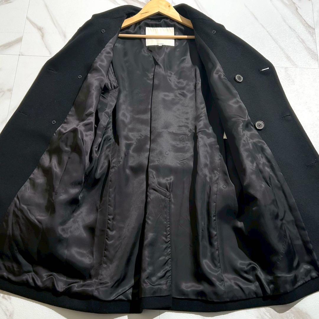 極美品 マッキントッシュ 白タグ ピーコート ダブル 40 Lサイズ 【207】