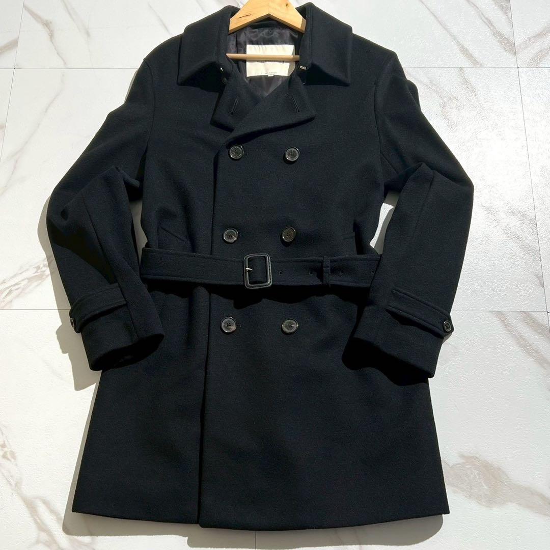極美品 マッキントッシュ 白タグ ピーコート ダブル 40 Lサイズ 【207】