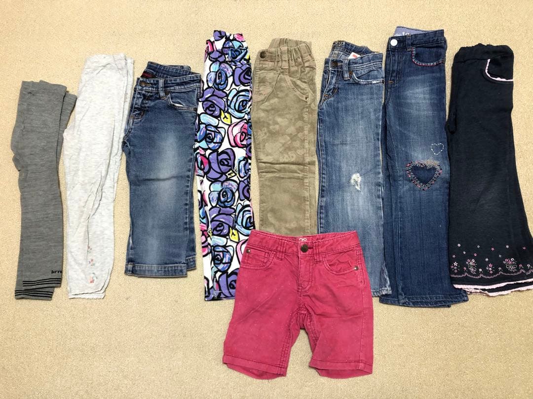 一時セール【110㎝　女の子】ブランド80着　春夏秋冬　まとめ売り