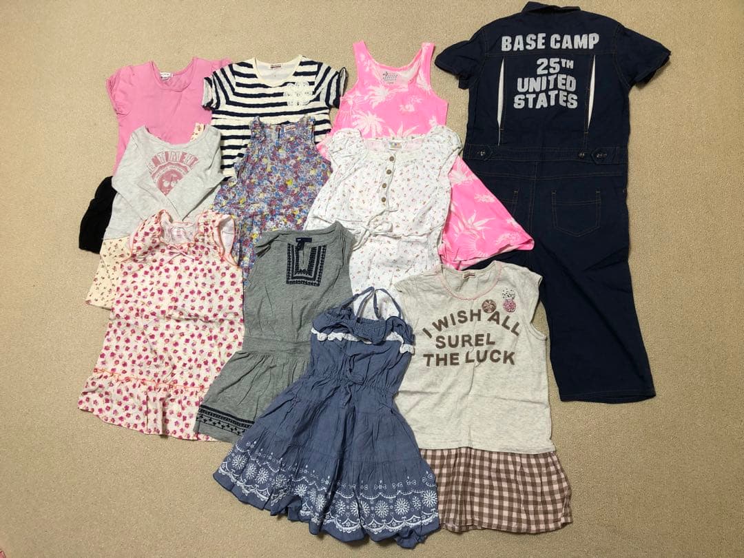 一時セール【110㎝　女の子】ブランド80着　春夏秋冬　まとめ売り