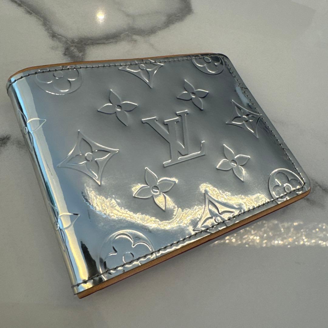 ルイ・ヴィトン M80806 ポルトフォイユ・スレンダー モノグラムミラー