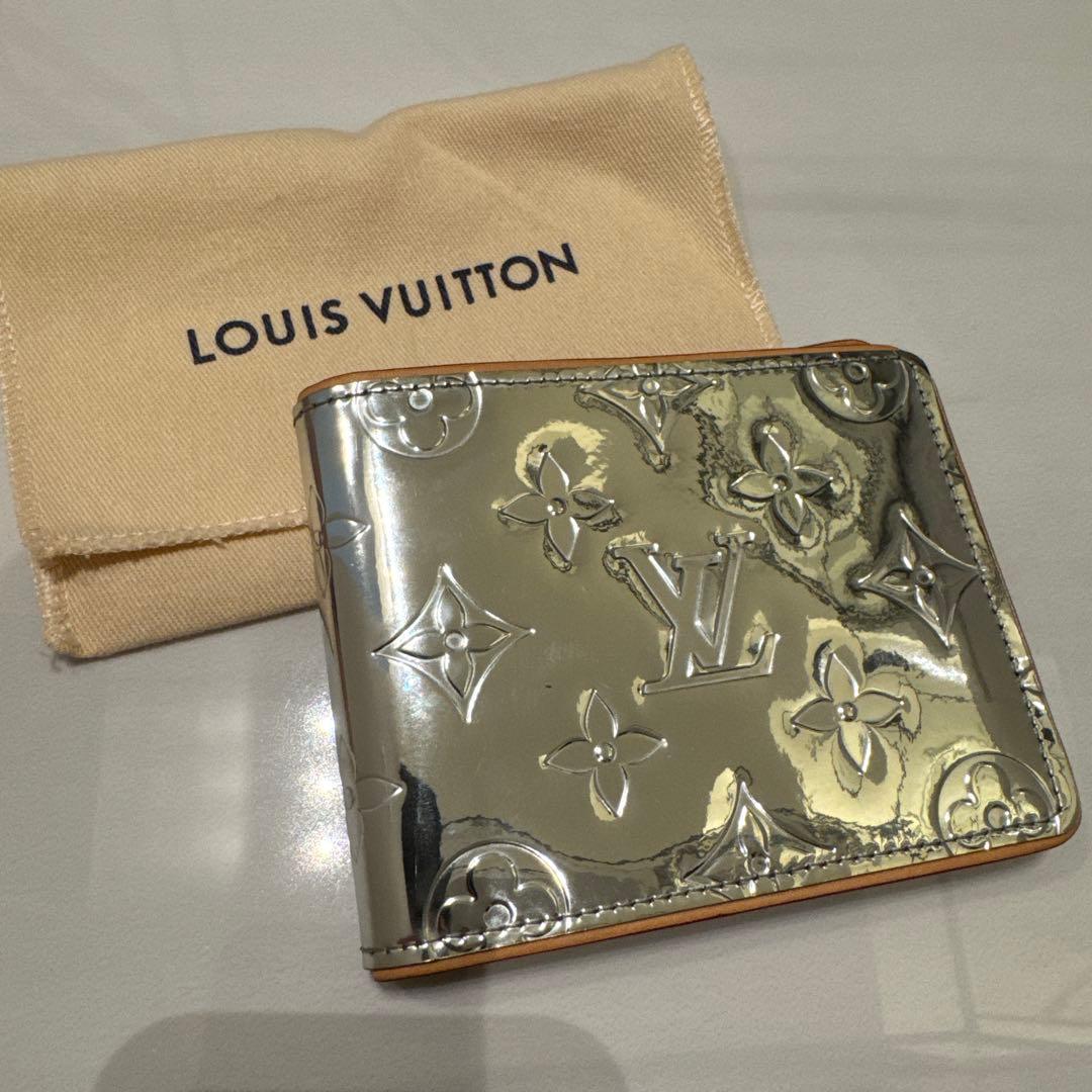 ルイ・ヴィトン M80806 ポルトフォイユ・スレンダー モノグラムミラー