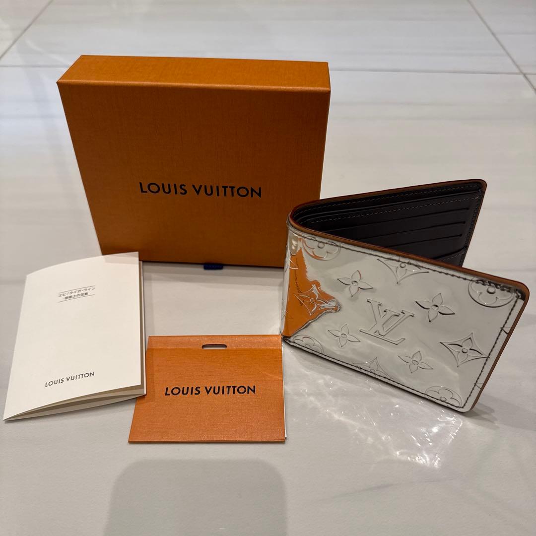 ルイ・ヴィトン M80806 ポルトフォイユ・スレンダー モノグラムミラー