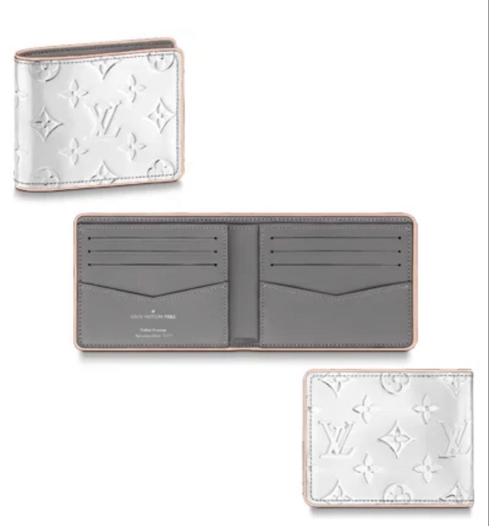 ルイ・ヴィトン M80806 ポルトフォイユ・スレンダー モノグラムミラー