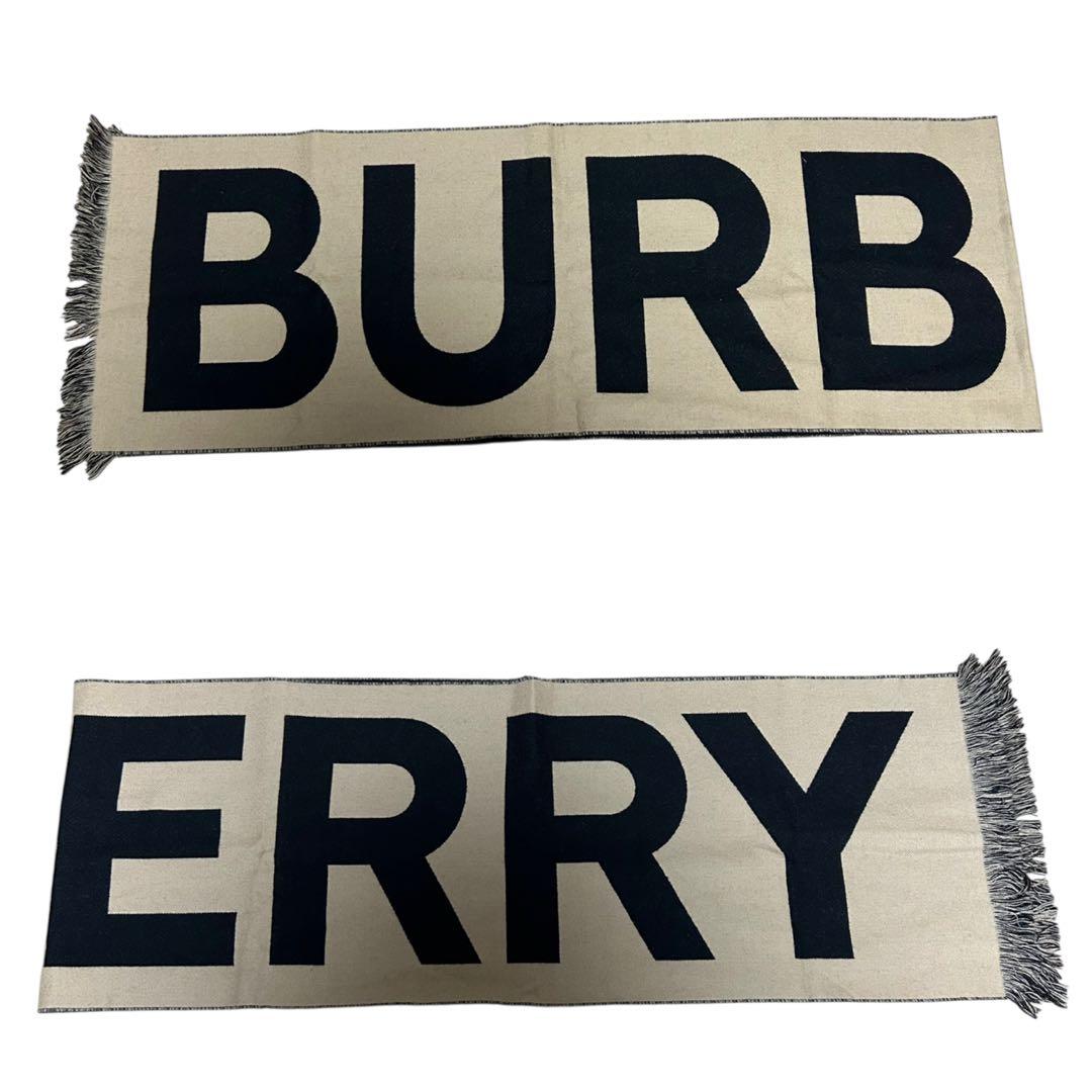 ✴︎プロフィール必読✴︎rhmam◎美品‼︎ ◆BURBERRY◆ロゴマフラー
