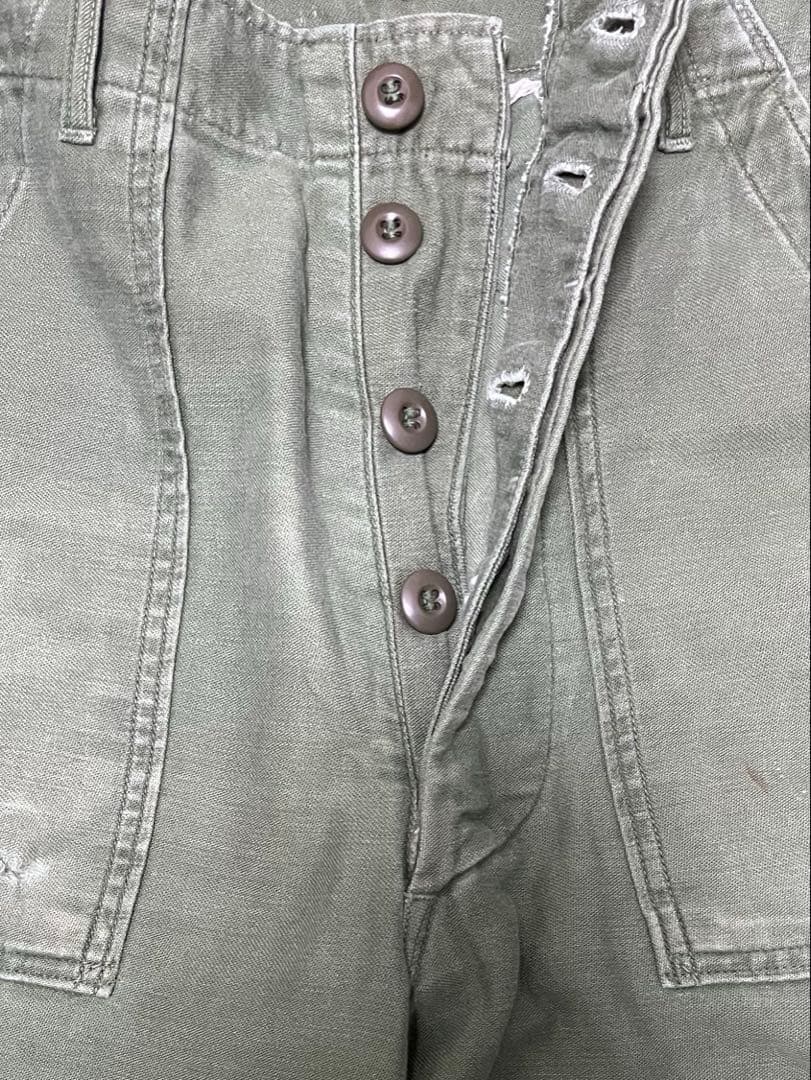 60s us army ベイカーパンツW30L33