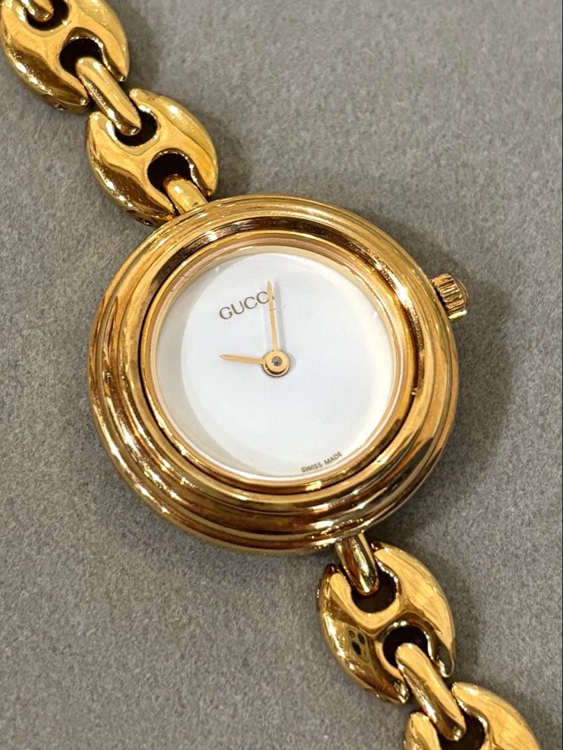 美品　GUCCI グッチ チェンジベゼル レディース腕時計　5色