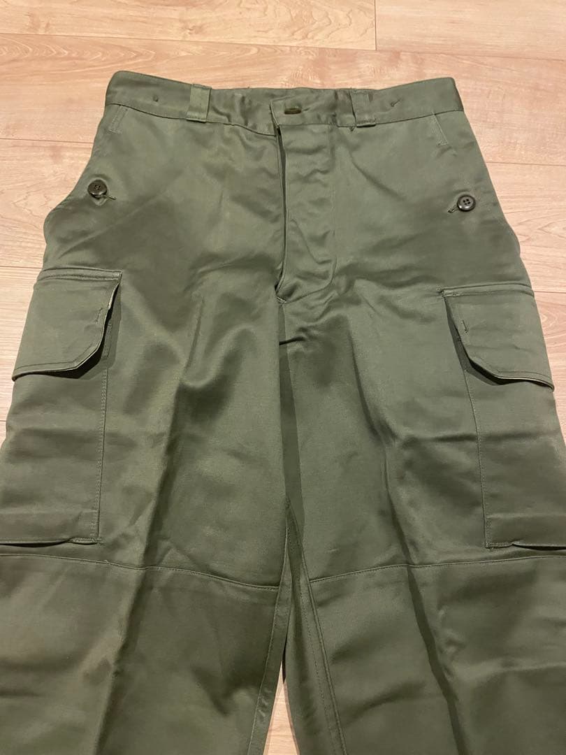 フランス陸軍パンツ 1977年製 オリーブグリーン デッドストック