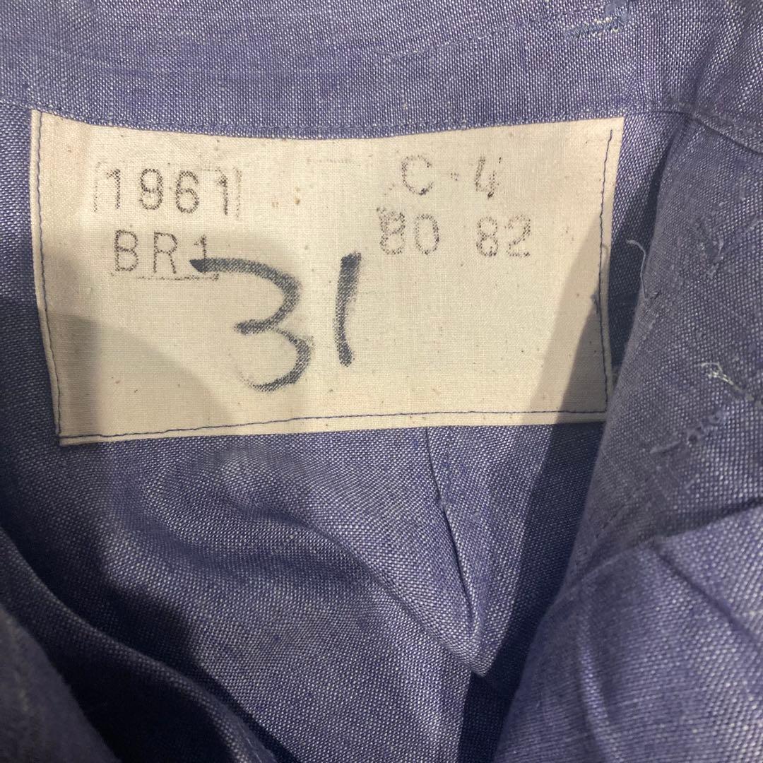 60s フランス軍 ラミーリネンパンツ デッドストック！