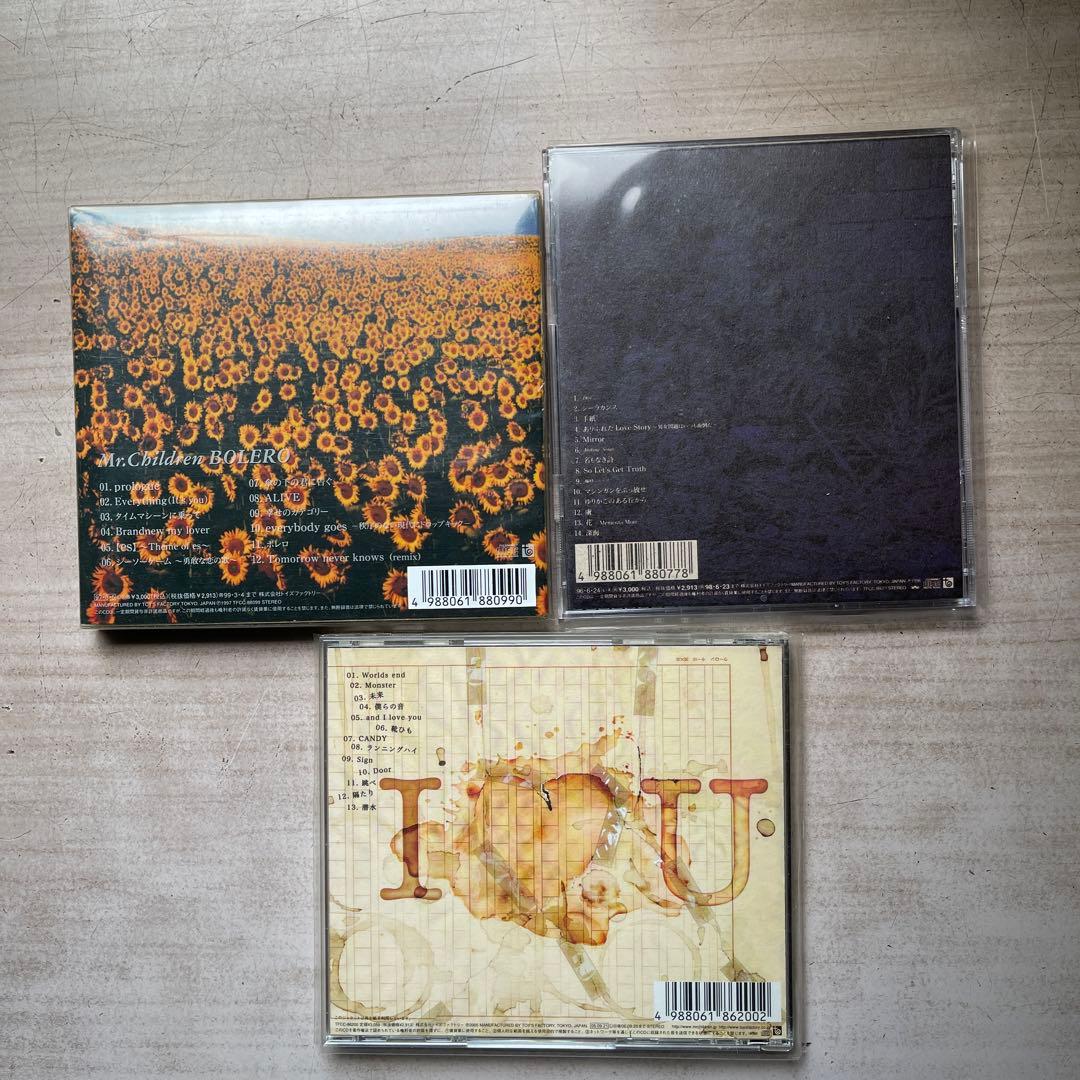 Mr.CHILDREN CDアルバムセット11枚(未開封品8枚、美品3枚)