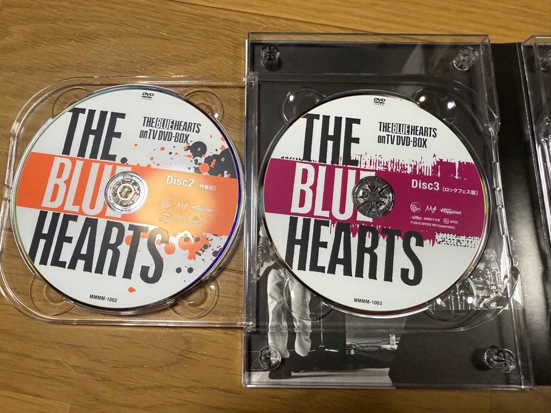 ミュージック THE BLUE HEARTS on TV DVD BOX