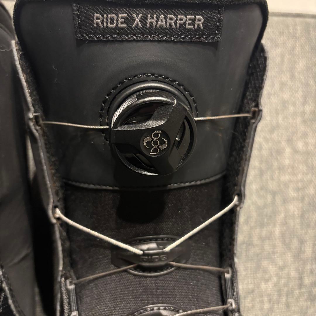 RIDE × HARPER スノーボードブーツ ブラック　24.5cm ライド