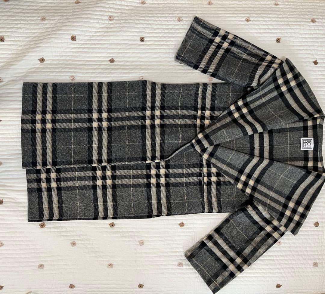 toteme トーテム チェックコート