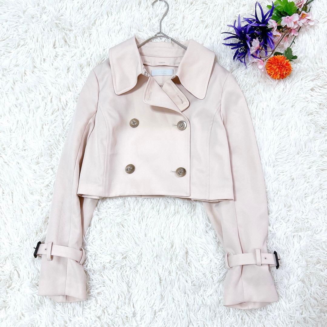 新品タグ付✨セルフォード キャンディースリーブ ショート トレンチジャケット