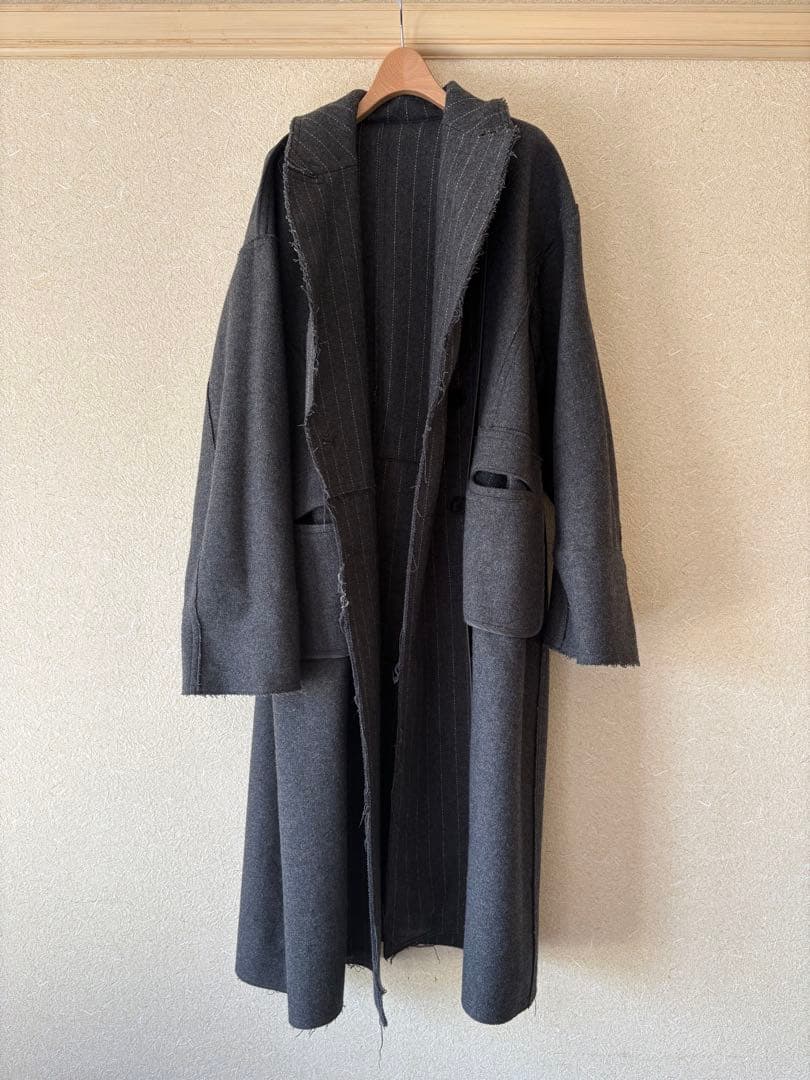 【MAISON SPECIAL】 リバーシブルカットオフオーバーコート