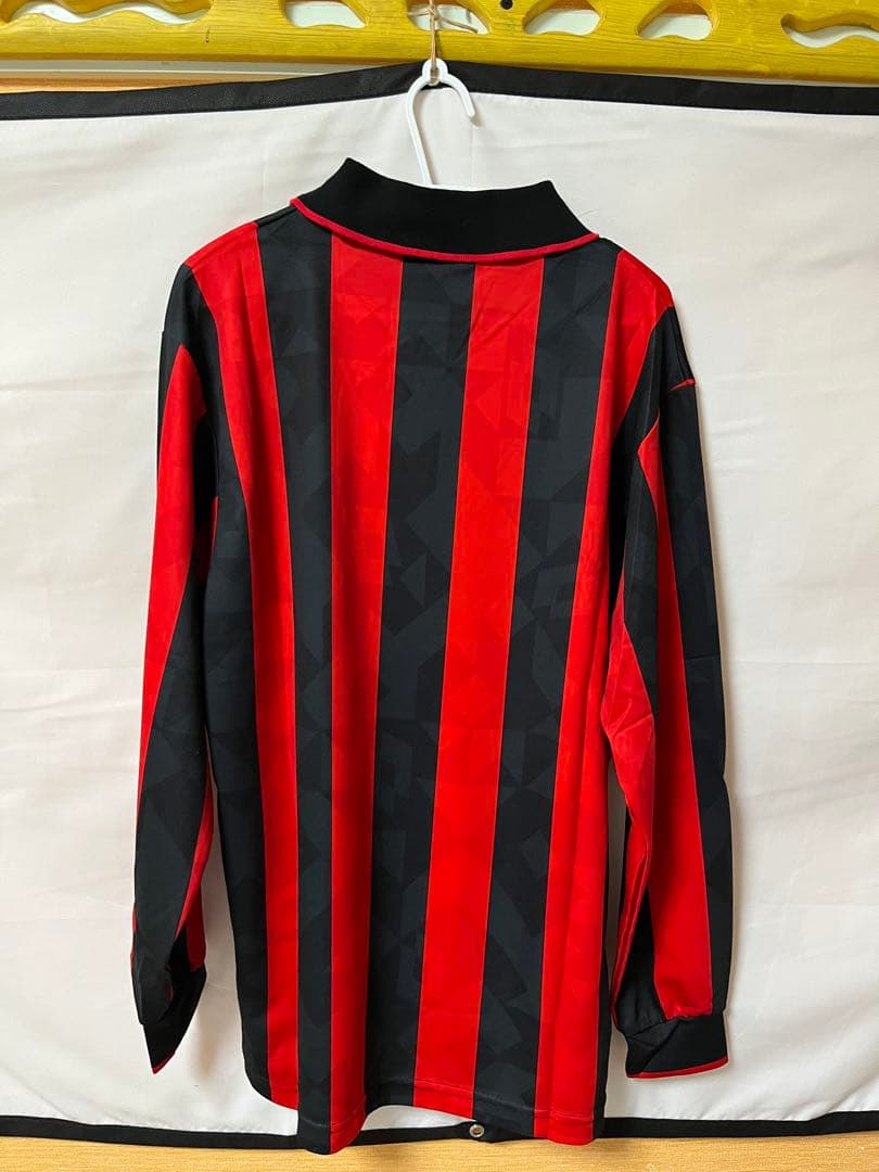 正規品AC ミラン 94／95ホーム長袖ユニフォーム