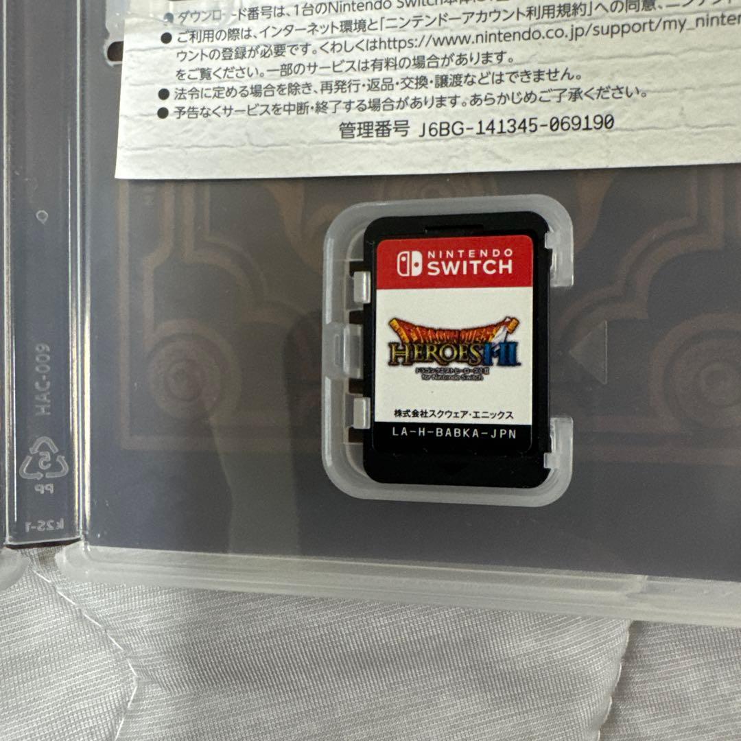 ドラゴンクエストヒーローズI II for Nintendo Switch 美品