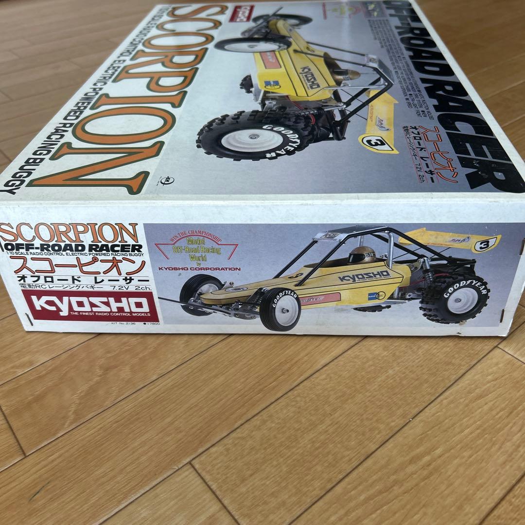 希少 京商 スコーピオン 当時物 未組立