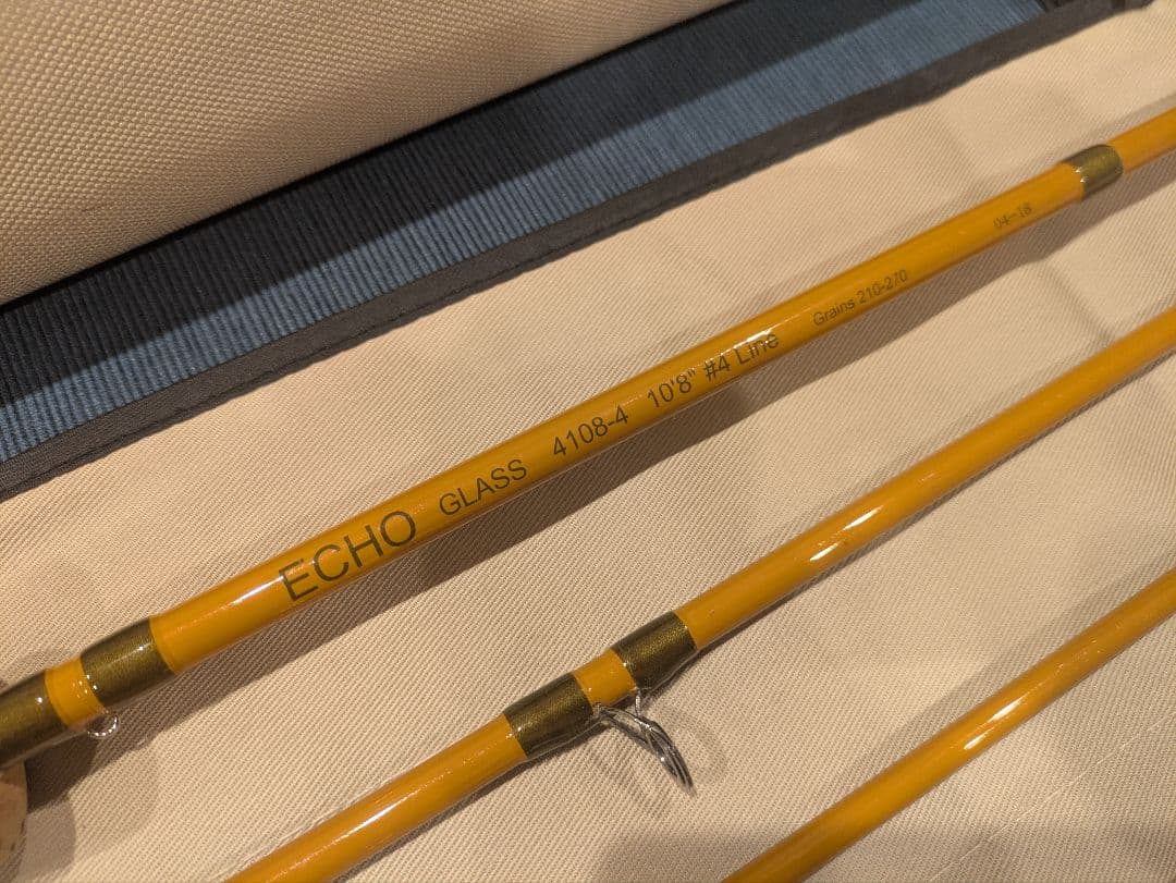 ECHO GLASS 4108-4 フライロッド 10'8\"