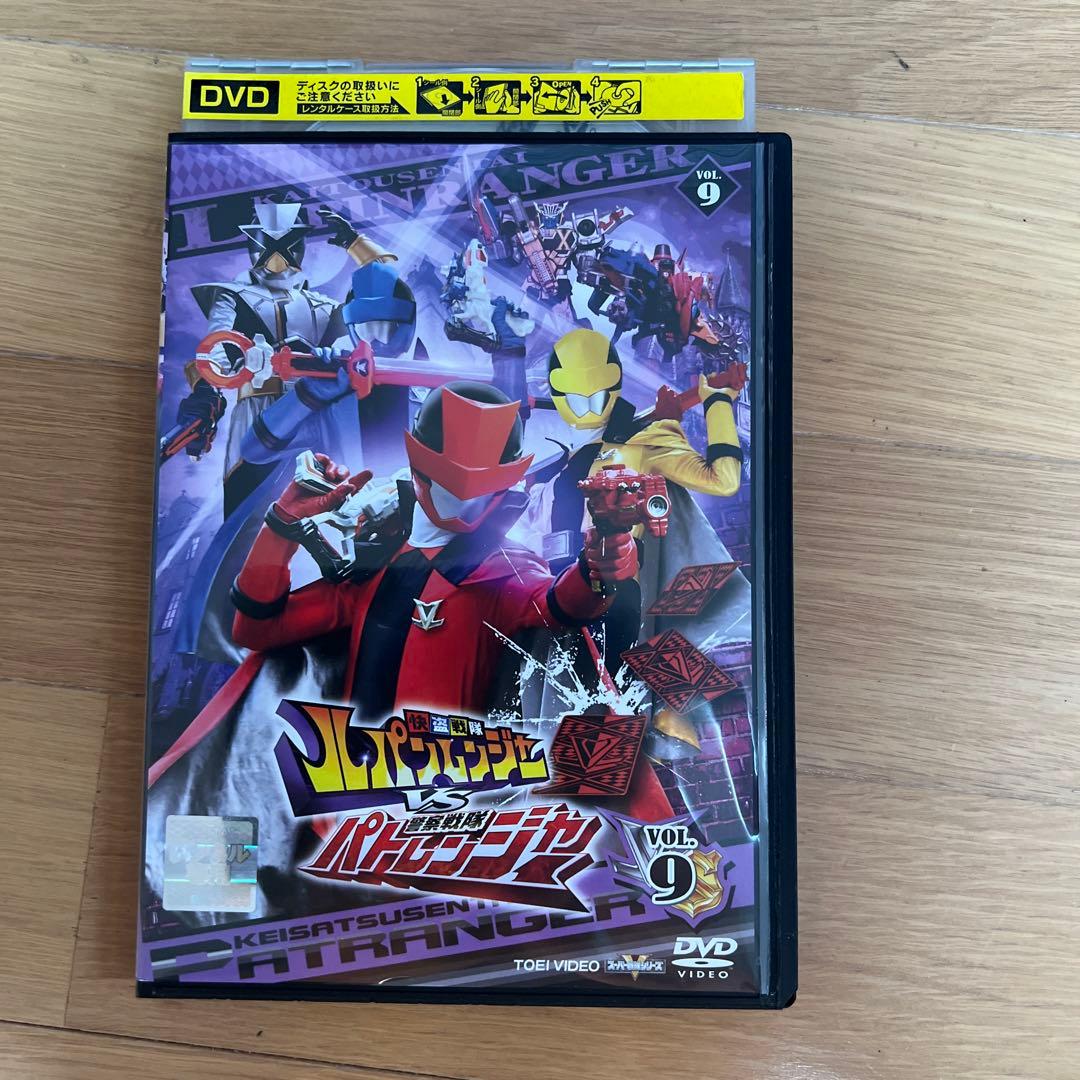 快盗戦隊ルパンレンジャーvs警察戦隊パトレンジャー  DVD
