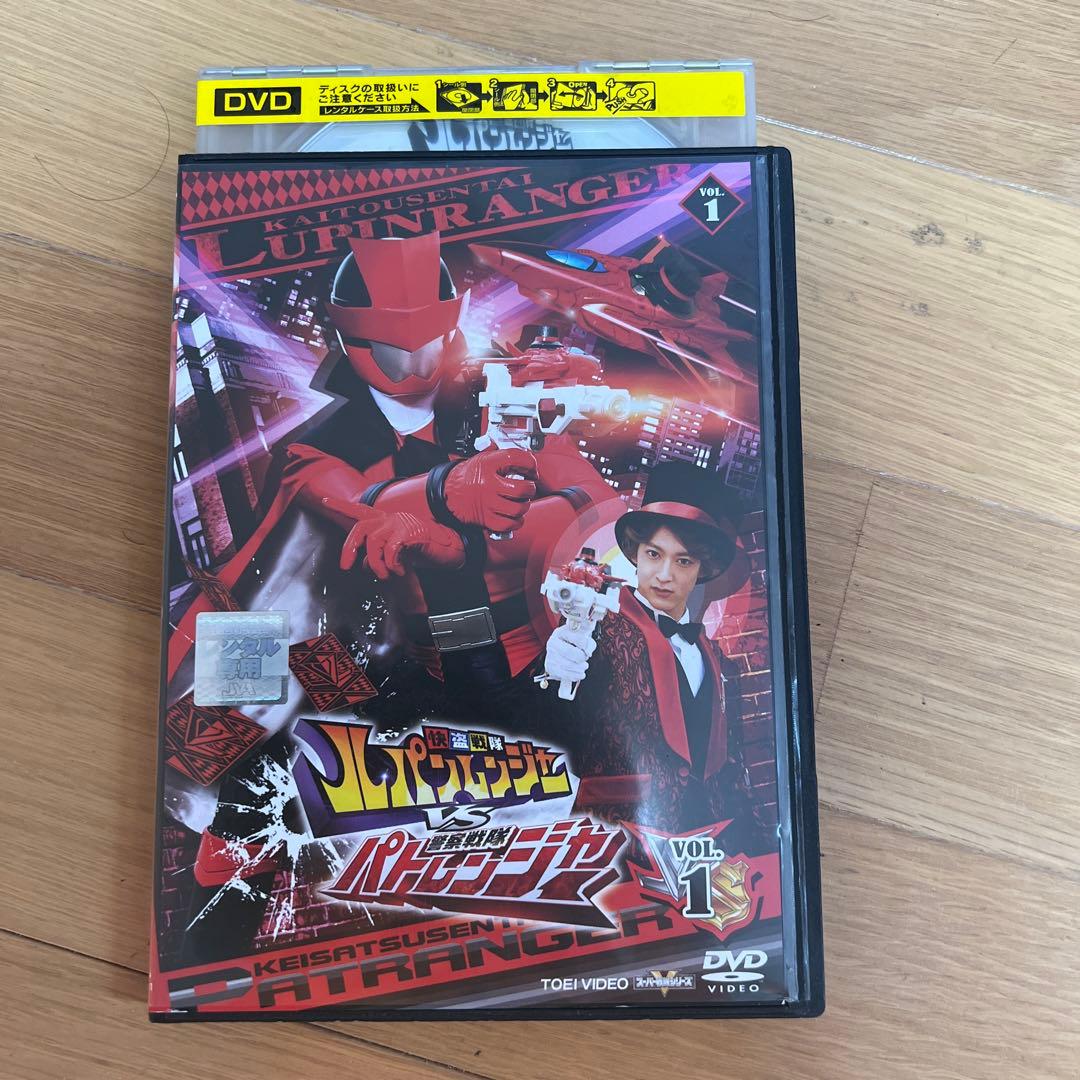 快盗戦隊ルパンレンジャーvs警察戦隊パトレンジャー  DVD
