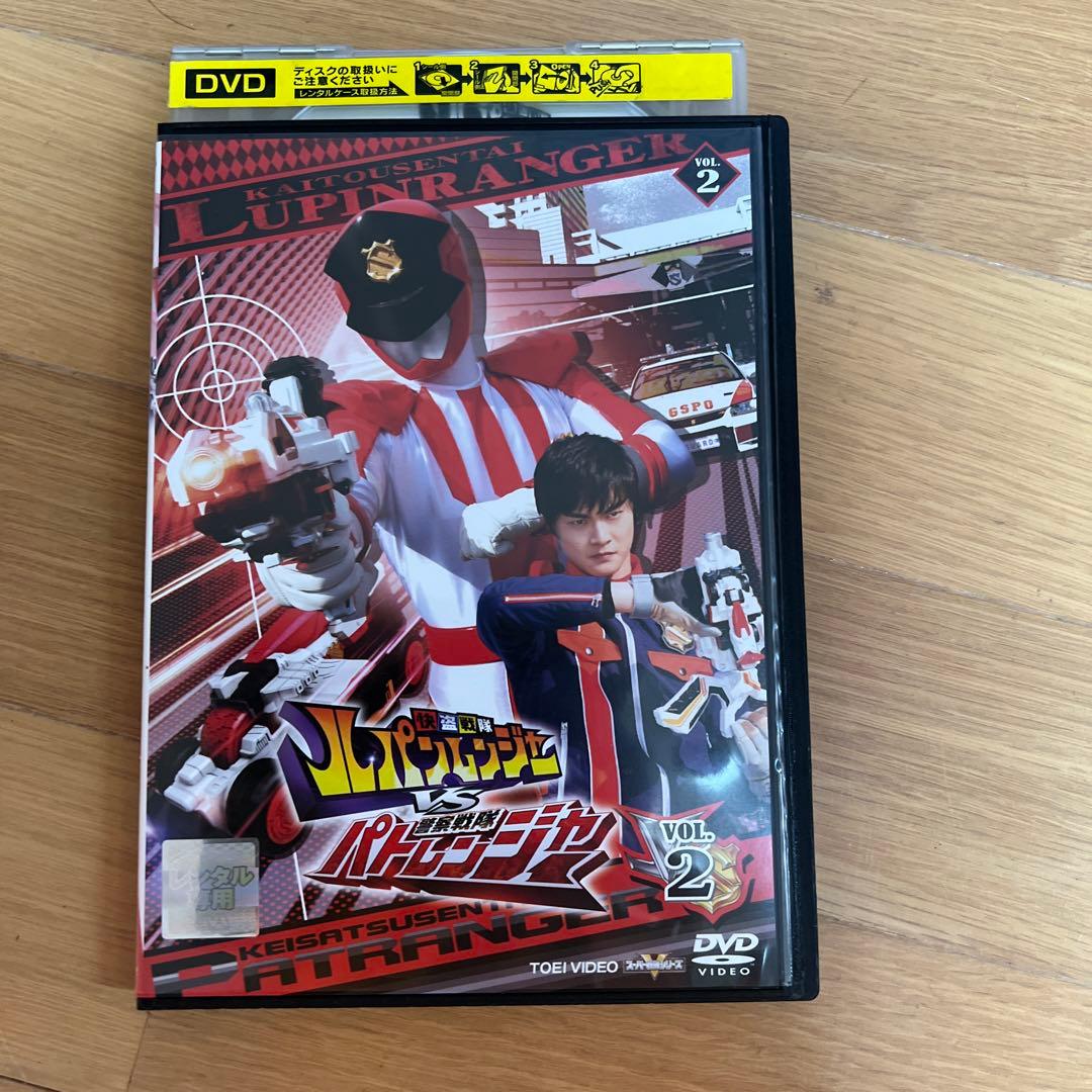 快盗戦隊ルパンレンジャーvs警察戦隊パトレンジャー  DVD