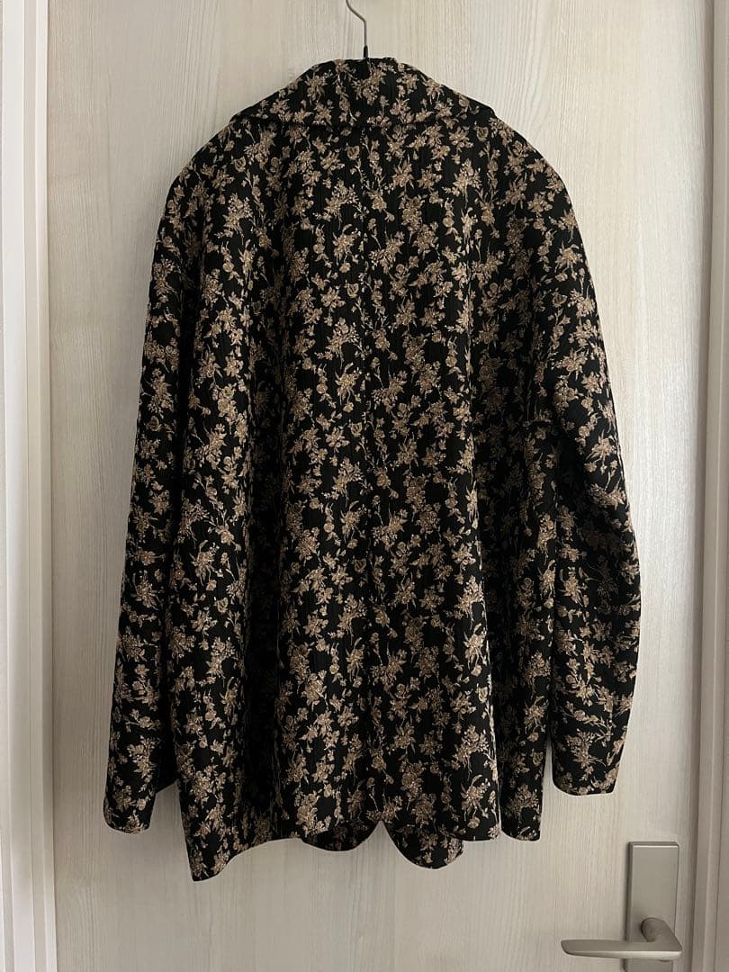 GREEDinternational クラシカルフローラルジャガード ジャケット