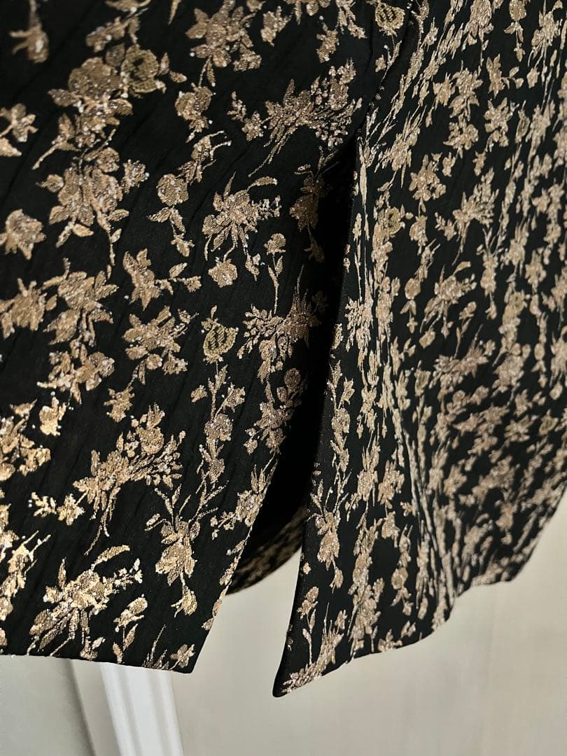 GREEDinternational クラシカルフローラルジャガード ジャケット