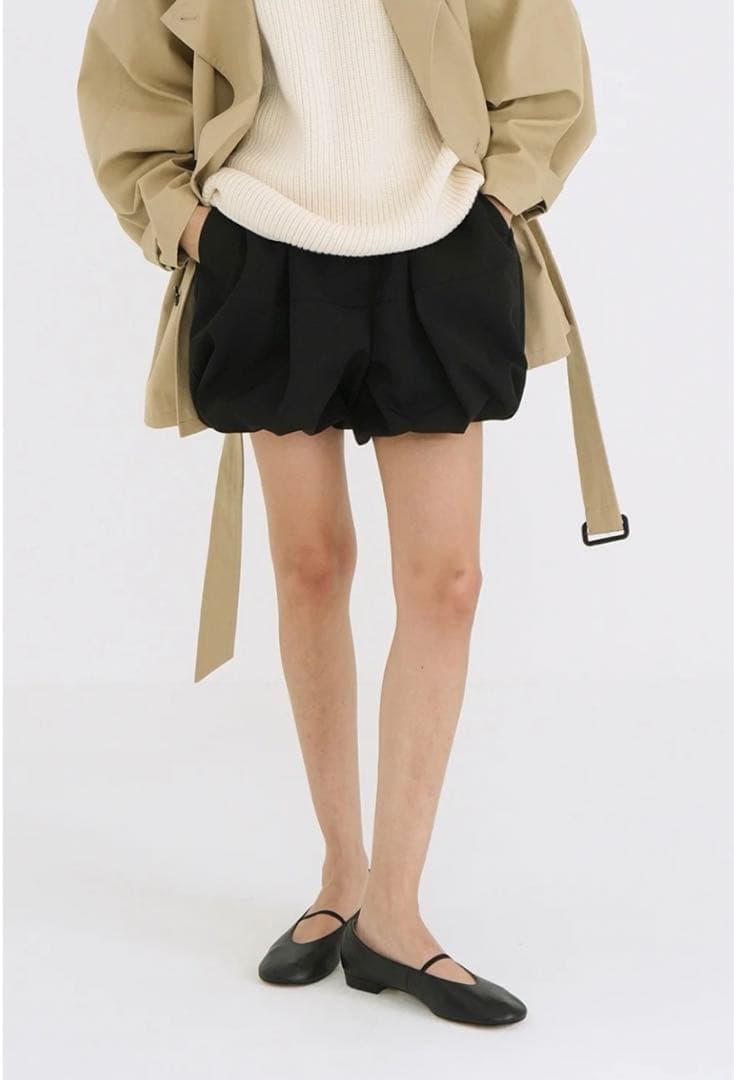 パンツ CLANE BALLOON SHORT PANTS