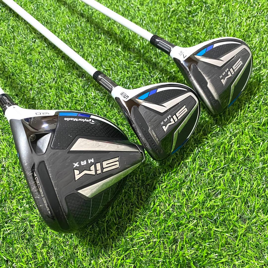 テーラーメイド シムマックス ゴルフセット 右 レディース 9本 クラブ L