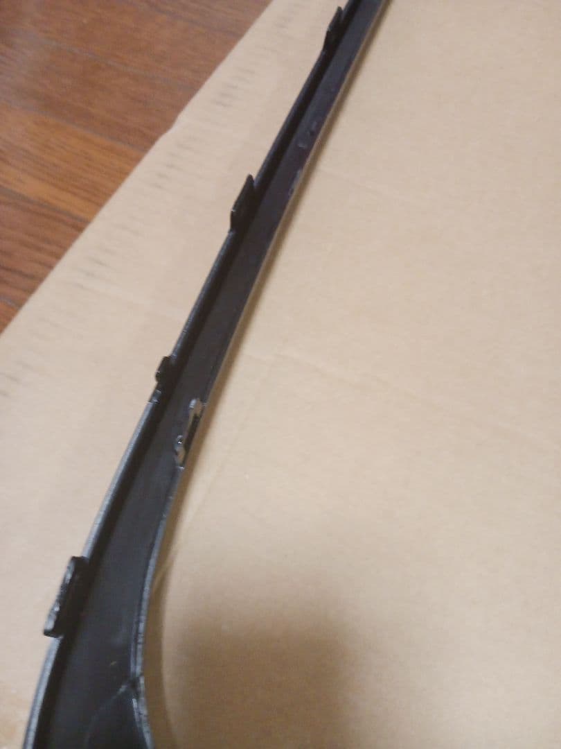 リアスポイラーとフロントトリムセット F55 F56 未使用品 ブラック